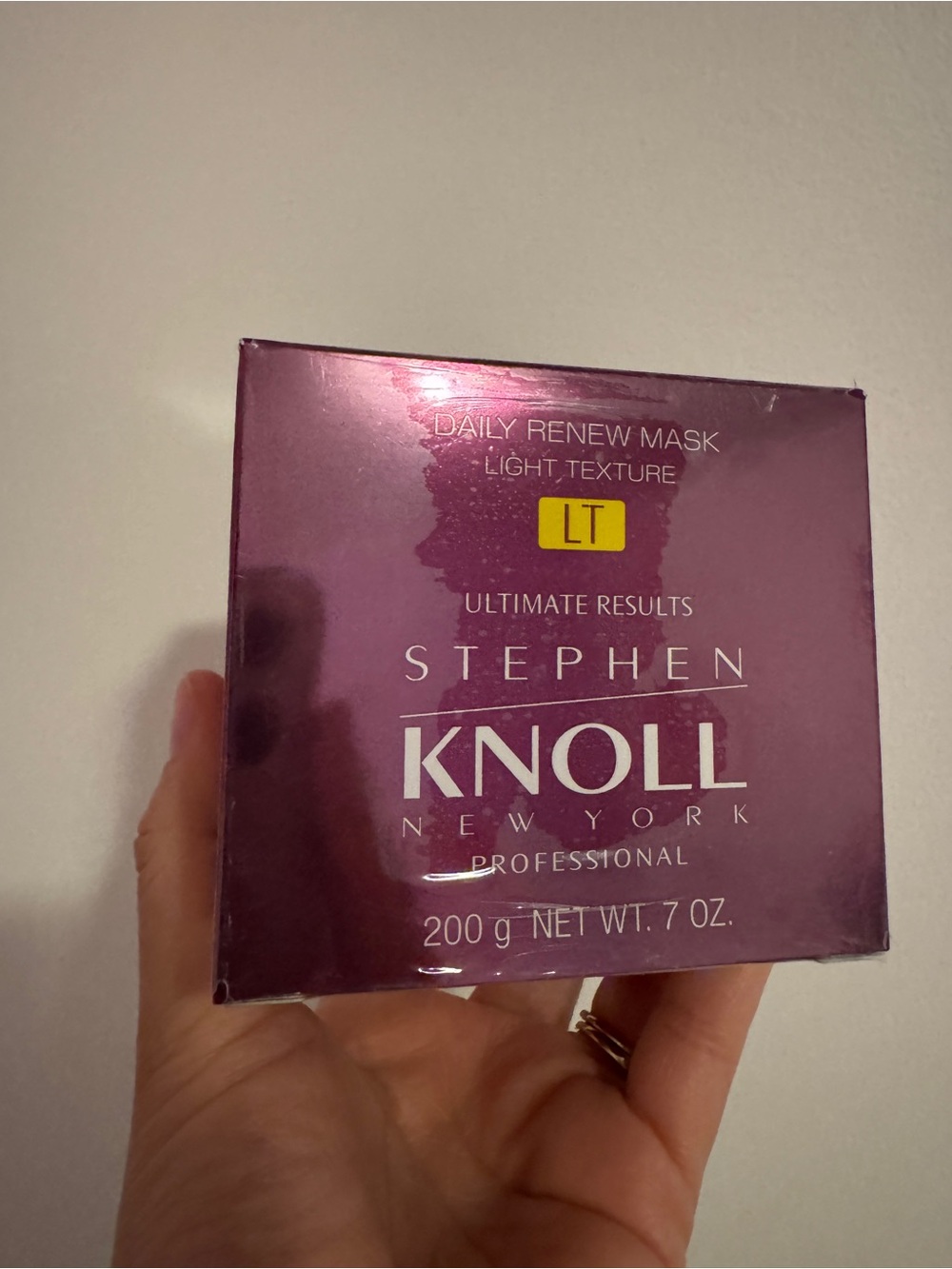 Stephen Knoll New York Daily Renew Mask Light Texture. Brand New, luxury hair.